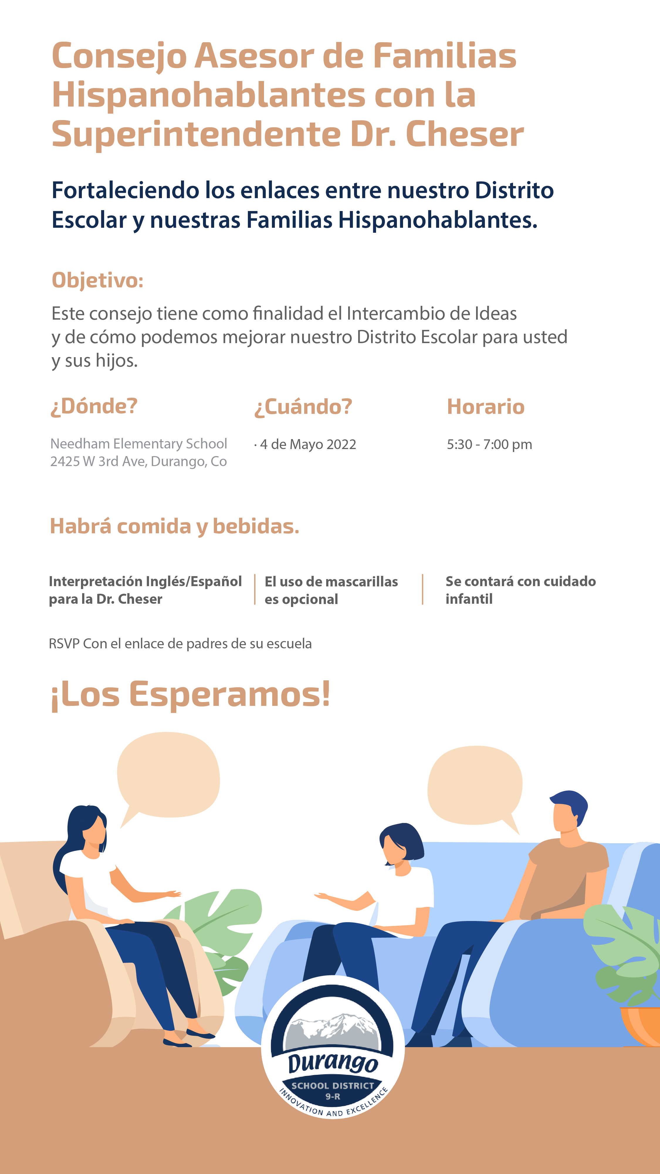 Spanish-speaking Advisory Council flyer